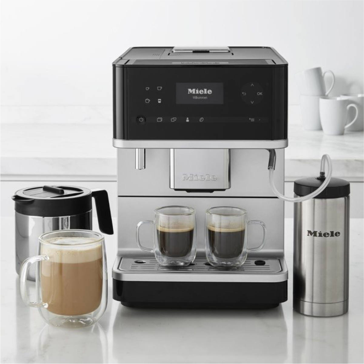 Miele CM6350 Super Automatic Countertop Espresso Machine