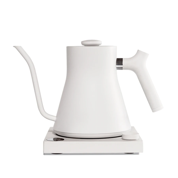 Corvo EKG Electric Kettle - Black Matte with Walnut