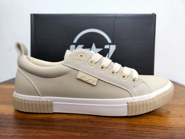 Ladies beige sneakers