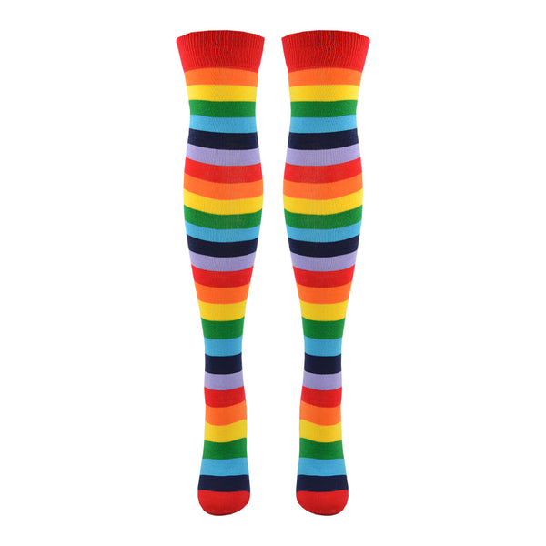 Women's Pastel Rainbow Toe Socks