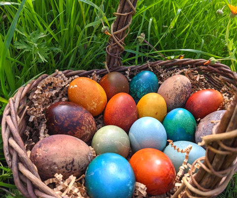 colorful Easter eggs