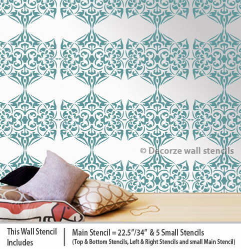 Online stores of wall stencils USA