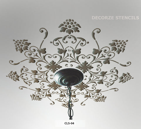 Shop Ceiling Stencils At Decorze Decorze