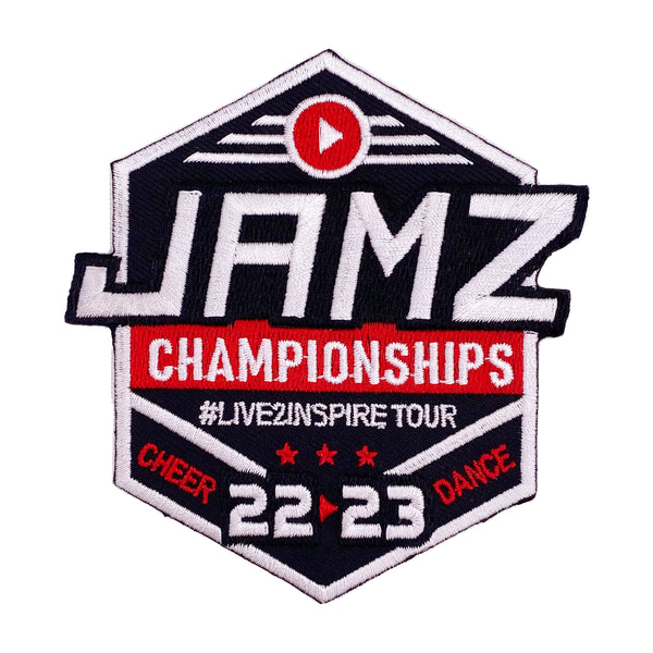 Championships Patch 20222023 JAMZ Cheer & Dance