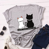 Love You, Love Me Cat T-Shirt