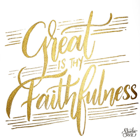 Great is Thy Faithfulness