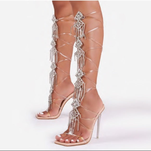 gladiator diamond heels