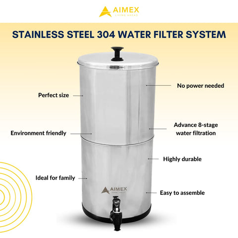 Benefits of stainless steel water filter