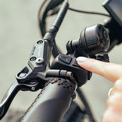 Dirwin Pioneer Step-Thru Fat Tire Electric Bike controls