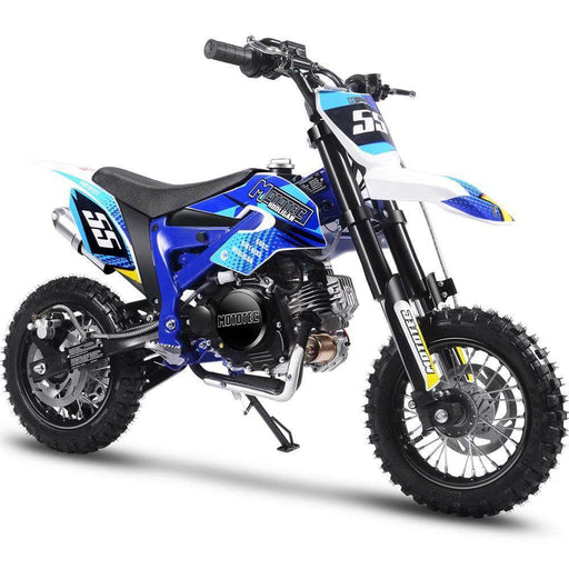 MotoTec Warrior 52cc 2-Stroke Kids Gas Dirt Bike Black