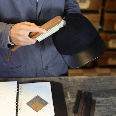 RHANDERS designed, developed and crafted it, hand in hand, with the only danish cap-maker; Wilgart. He passionately shares our dedication to premium, sustainable and long-lasting craftsmanship.