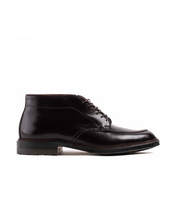 Alden Six Eye Chukka Boot Colour 8 Cordovan With Commando Sole
