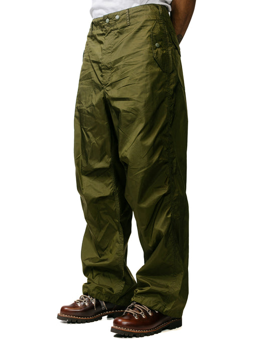 Engineered Garments Climbing Pant Olive Heavyweight Cotton Ripstop