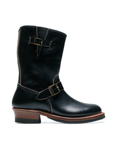 Wabash Engineer Boots Horween CXL Black