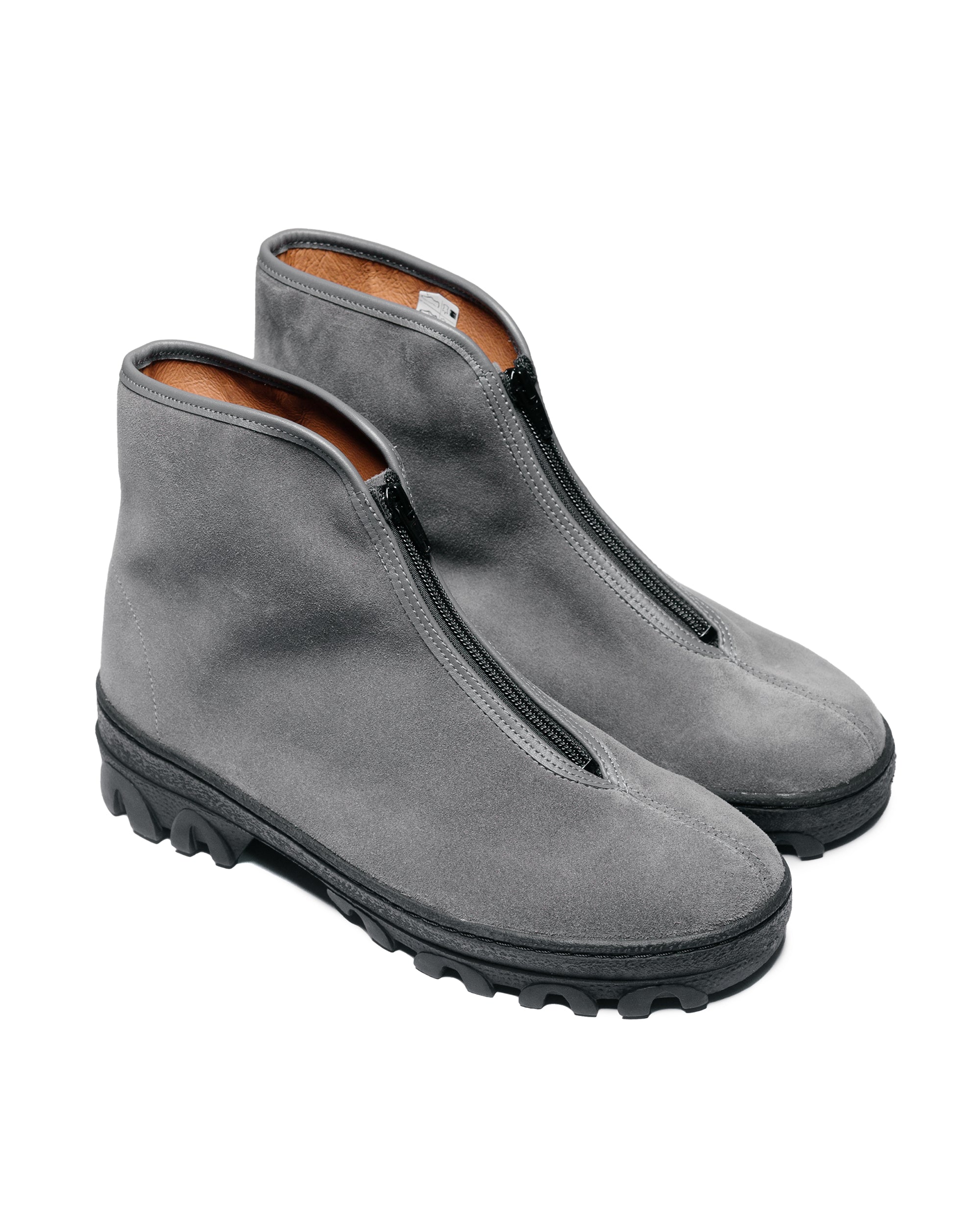 Viberg 2030CH Side Zip Boot Nero Washed Kangaroo (Pre-Order)