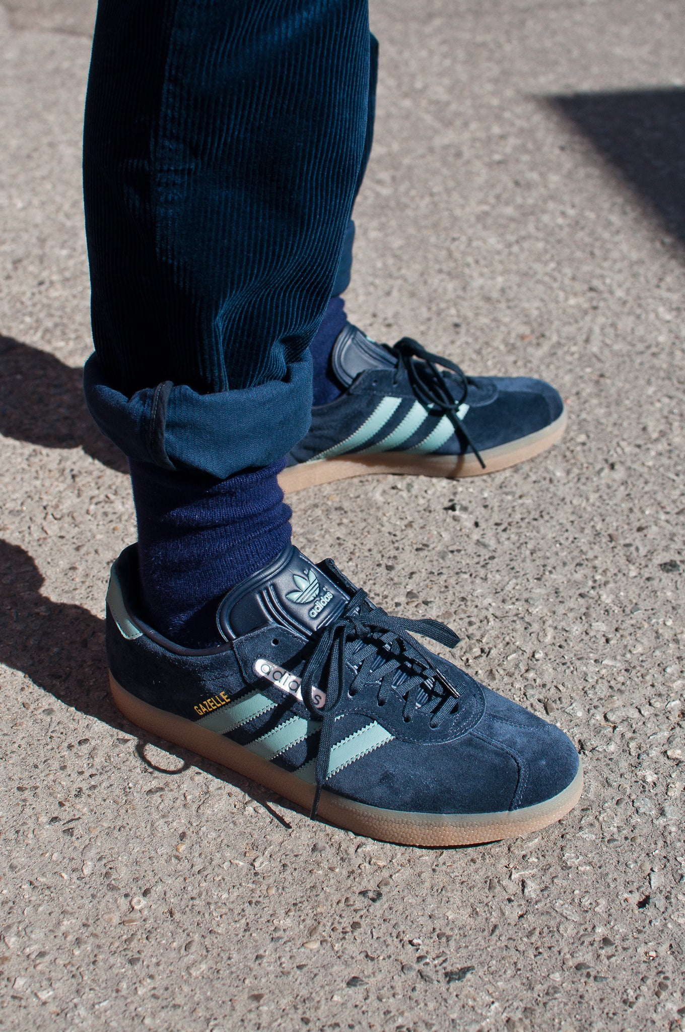 adidas gazelle super navy