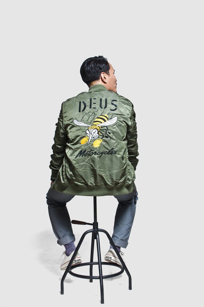 Deus Ex Machina x Alpha Industries!