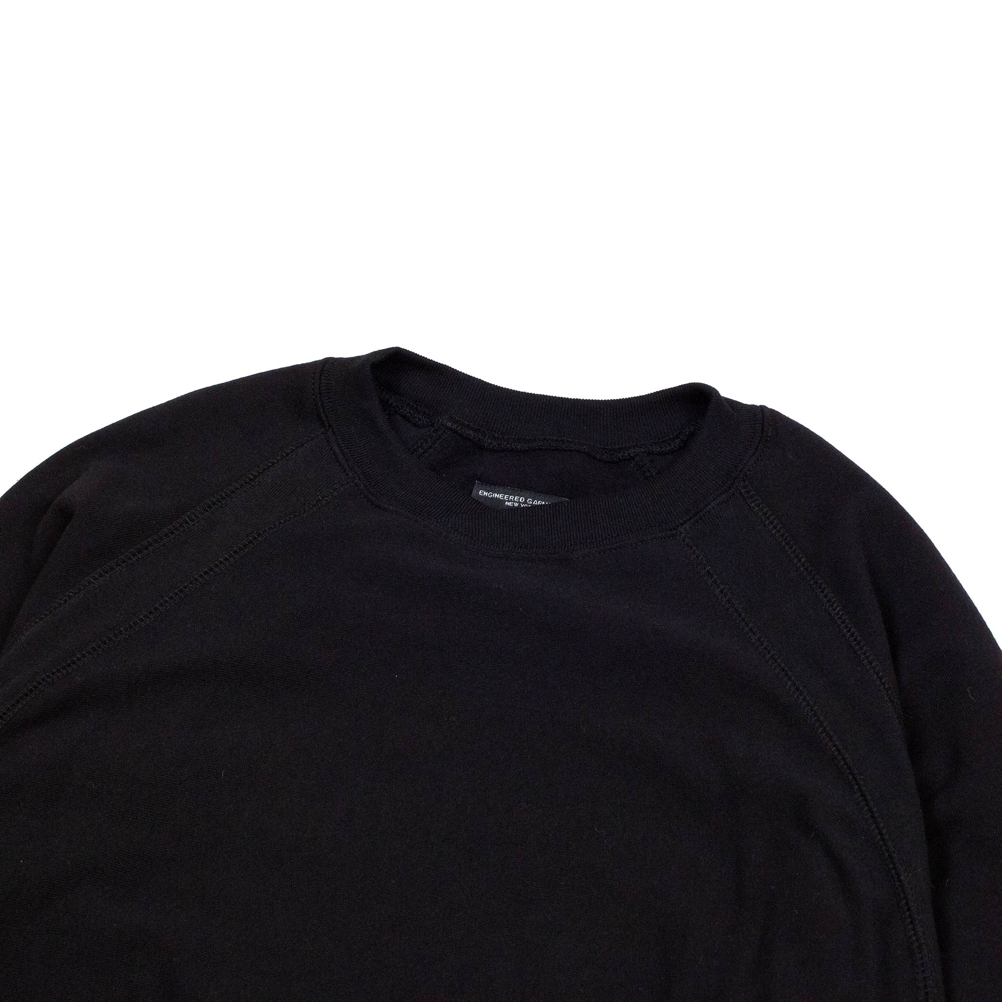 Engineered Garments Plain Raglan Crew Black