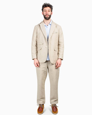 Engineered Garments Andover Jacket Natural Linen Cotton