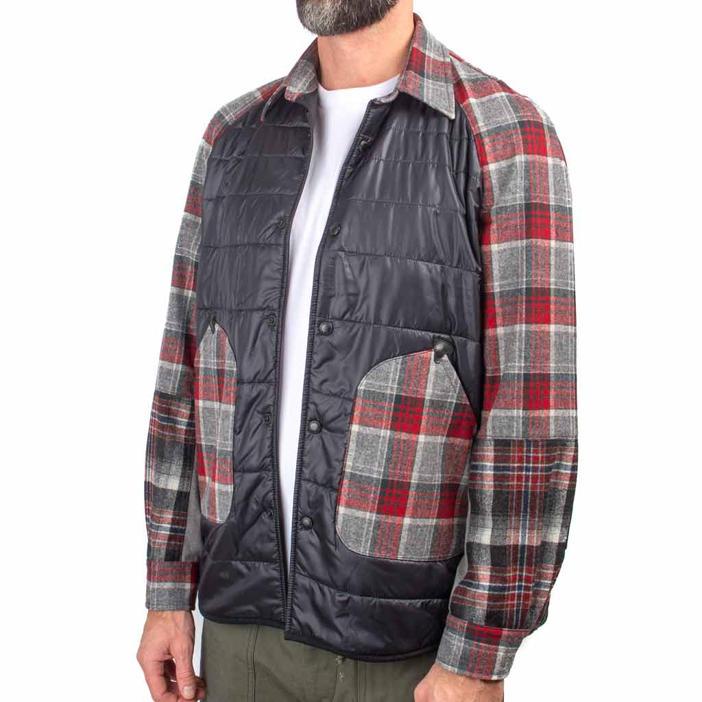 Junya Watanabe MAN eYe x Pendleton Plaid Shirt Grey/Red