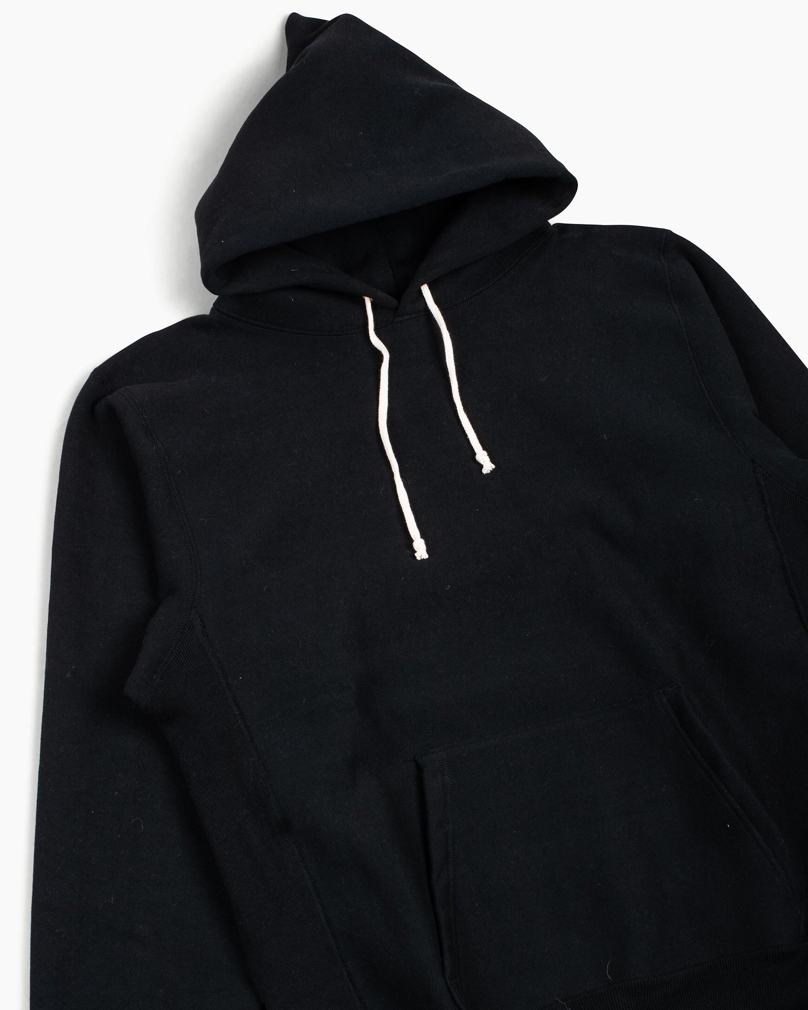 Warehouse Lot. 484 Reverse Weave Hoodie Black