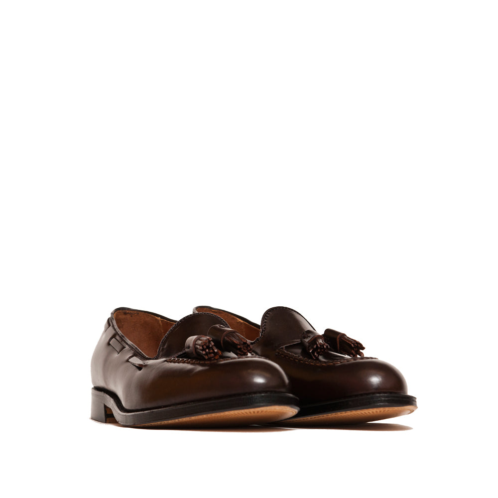 shell cordovan loafers