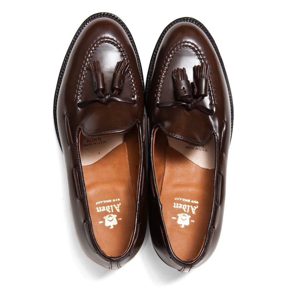 Alden Tassel Loafer Cigar Shell Cordovan