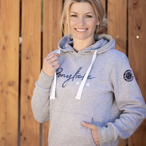 Hoodie Smilla Pebble Grey – Ponyliebe Shop