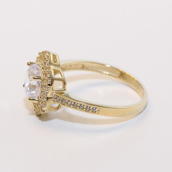 Gold Engagement Ring - 01CG13