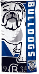 Canterbury Bulldogs NRL Beach Towel