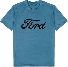 Ford Blue Acid Wash Tee Shirt