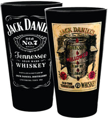 Jack Daniels S/2 Coloured Conical Glass Set