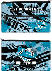 Cronulla Sharks NRL Neoprene Pencil Case