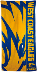 West Coast Eagles AFL Beach Towel