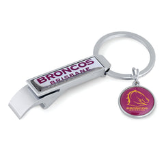 Brisbane Broncos NRL Bottle Opener keyring