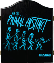 Winmau Blade 6 Dartboard Set with Primal Instinct Cabinet