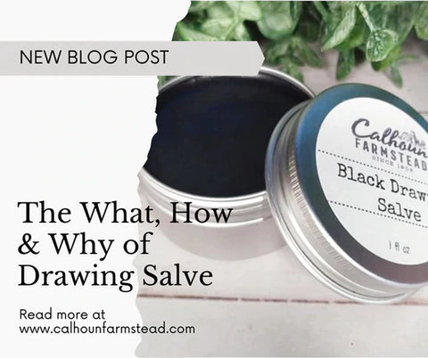 black drawing salve uses