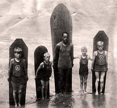 George Freeth surfboard