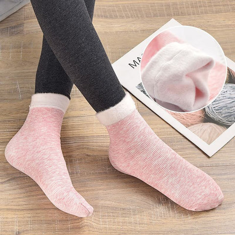 Cozie's Pink Socks