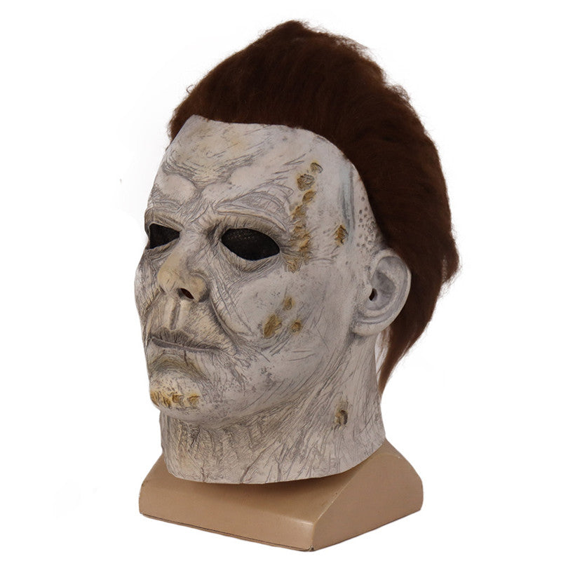 Michael Myers Led Luminous Headgear Cosplay Props Halloween Party Horr Uncostume - halloween michael myers mask roblox