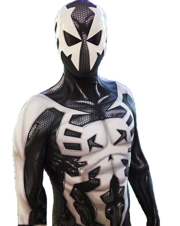 Black Venom Spider Man Jumpsuit Cosplay Costume For Men And Boys Uncostume - roblox venom suit