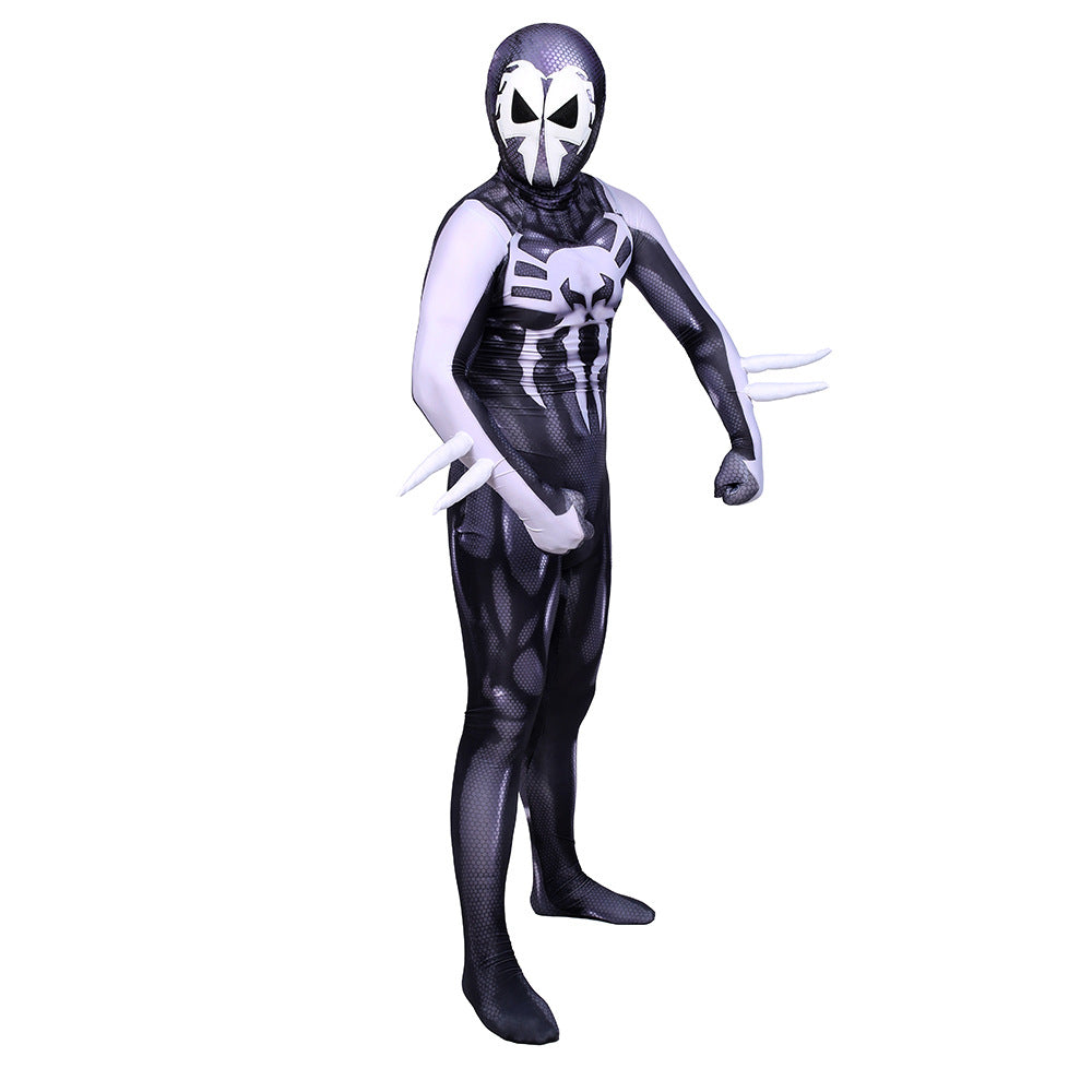 Black Venom Spider Man Jumpsuit Cosplay Costume For Men And Boys Uncostume - roblox venom suit