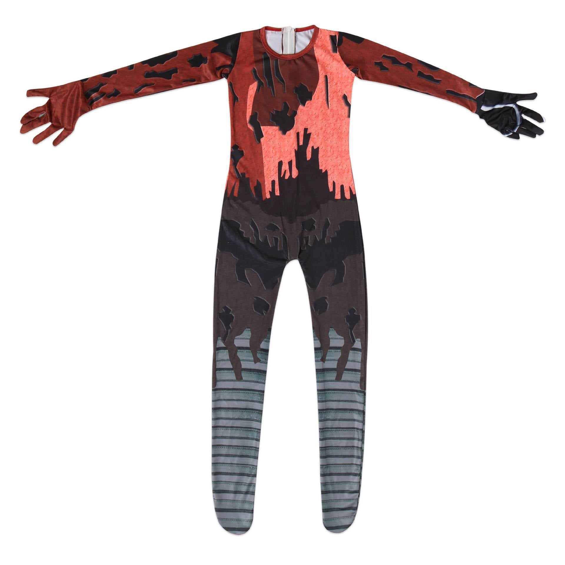 Five Nights At Freddy S Foxy Costume Suit Jumpsuit For Kids Halloween Uncostume - foxy roblox t shirt