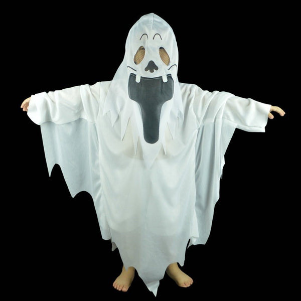 Halloween Terrifying White Ghost Costume Cosplay Party Devil Costume F Uncostume - roblox ghost costume