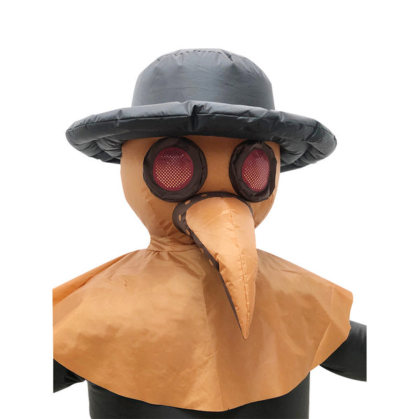 Plague Doctor Cosplay Inflatable Costume For Halloween Party Uncostume - plague mask roblox