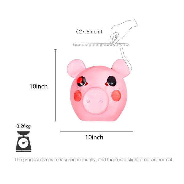 Roblox Piggy Pink Headgear Led Light Latex Full Halloween Cosplay Prop Uncostume - roblox piggy halloween costume