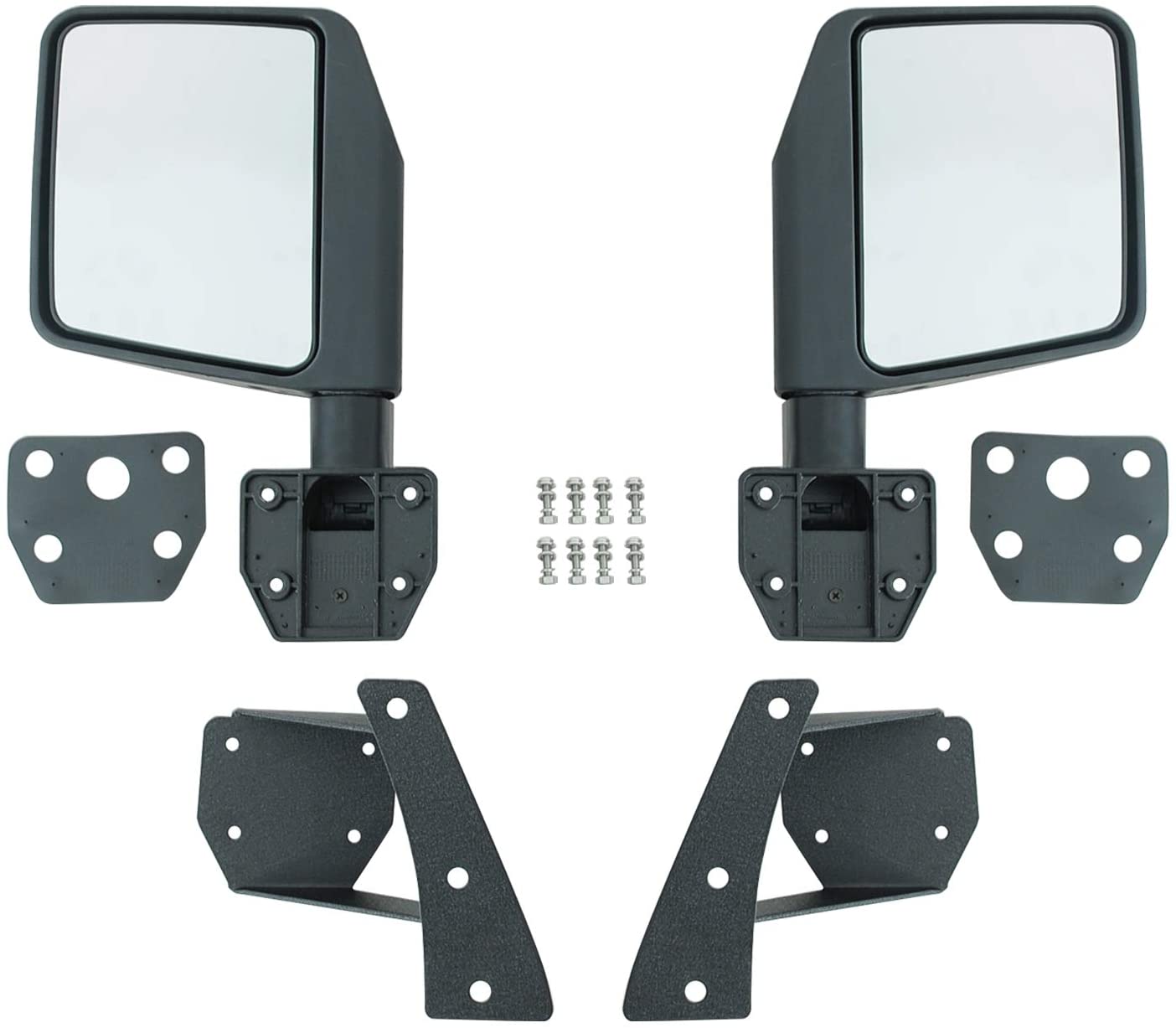 EAG Reflection Mirrors with Pillar Post Relocation Brackets Fit for 07 –  PartLimit