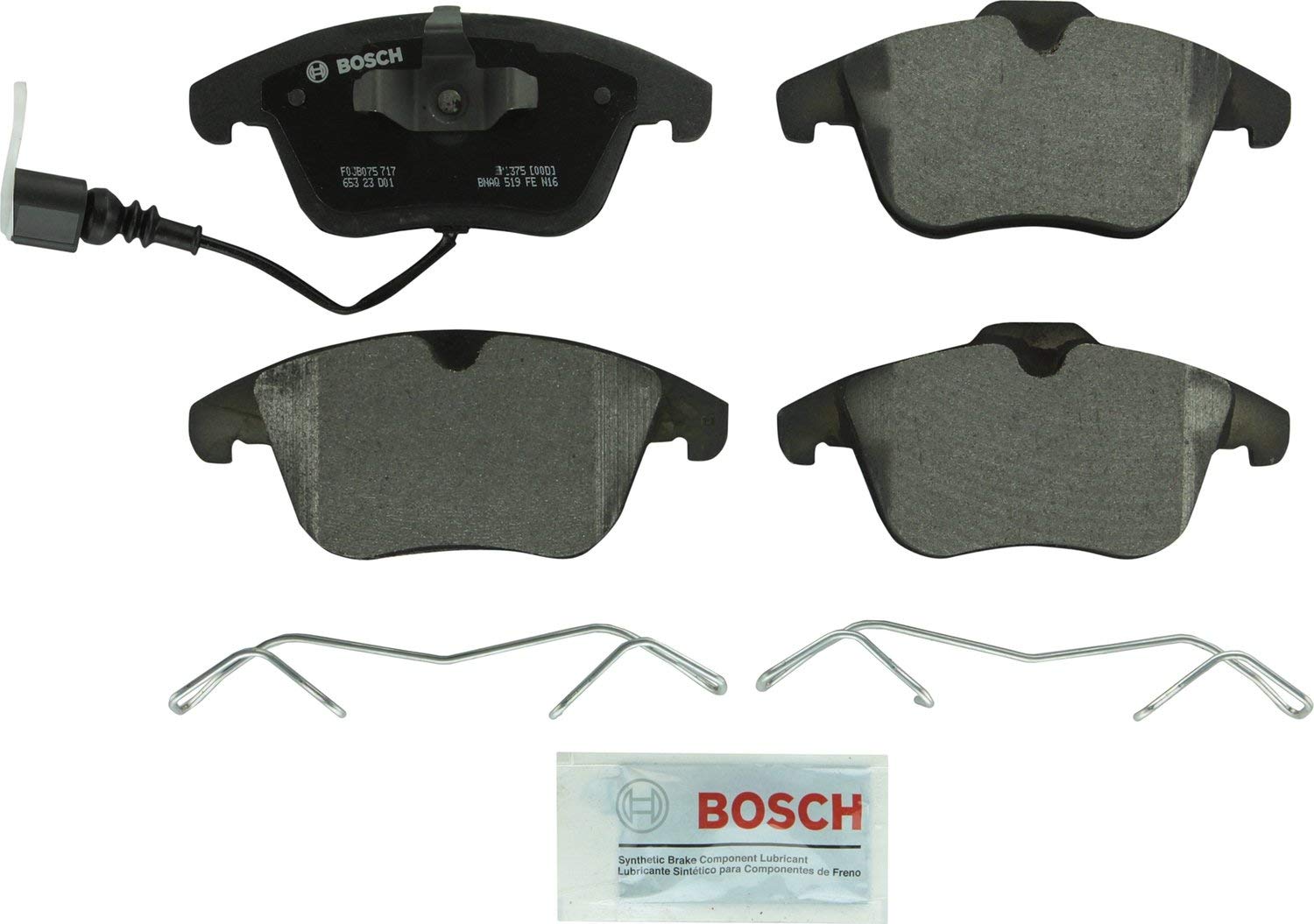 Bosch Bp1375 Quietcast Premium Semi Metallic Disc Brake Pad Set