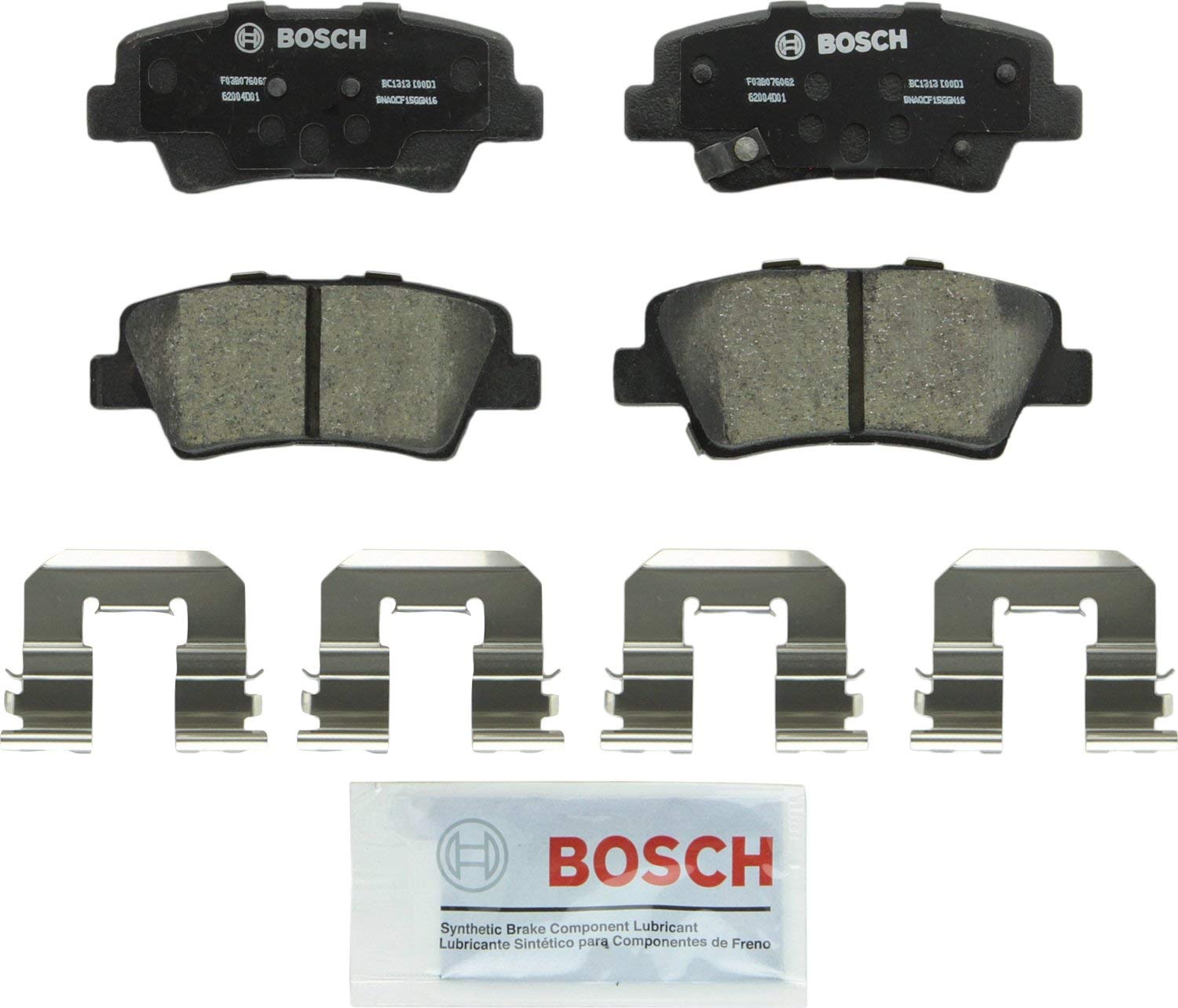 Bosch Bc1313 Quietcast Premium Ceramic Disc Brake Pad Set For