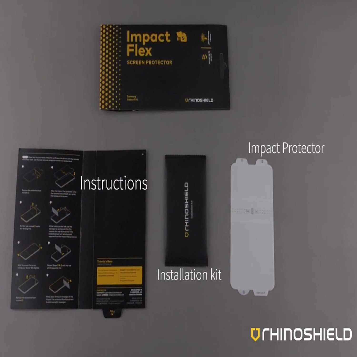 RhinoShield Impact Flex Screen Protector for OnePlus 8 and OnePlus 8 P –  ONE2WORLD